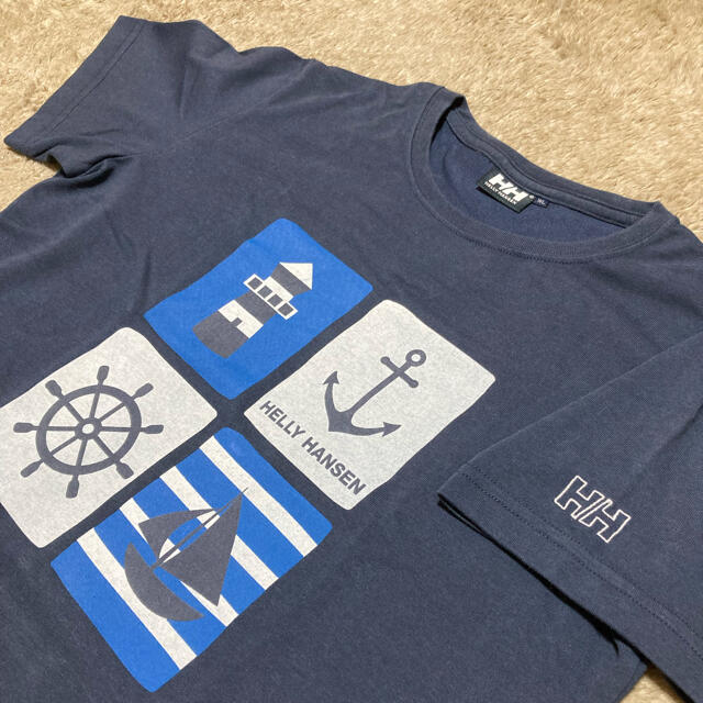 HELLY HANSEN(ヘリーハンセン)の【used】HELLY HANSEN  半袖Tシャツ レディースのトップス(Tシャツ(半袖/袖なし))の商品写真