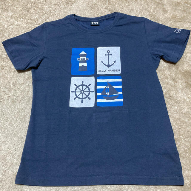 HELLY HANSEN(ヘリーハンセン)の【used】HELLY HANSEN  半袖Tシャツ レディースのトップス(Tシャツ(半袖/袖なし))の商品写真