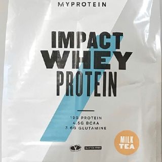 マイプロテイン(MYPROTEIN)の【送料無料】マイプロテインホエイインパクトミルクティー味5kg(プロテイン)