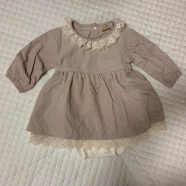 petit main(プティマイン)のpetit main ワンピースロンパース  キッズ/ベビー/マタニティのベビー服(~85cm)(ロンパース)の商品写真