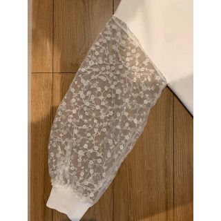 ザラ(ZARA)のZARA  オーガンザトップス(シャツ/ブラウス(長袖/七分))