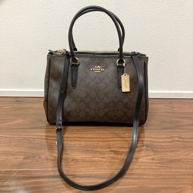 COACH - コーチ シグネチャー 2way ショルダー/ボストンバッグの通販 ...