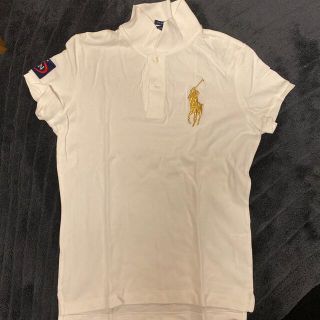 ラルフローレン(Ralph Lauren)のラルフローレン　ポロシャツ　M白(ポロシャツ)