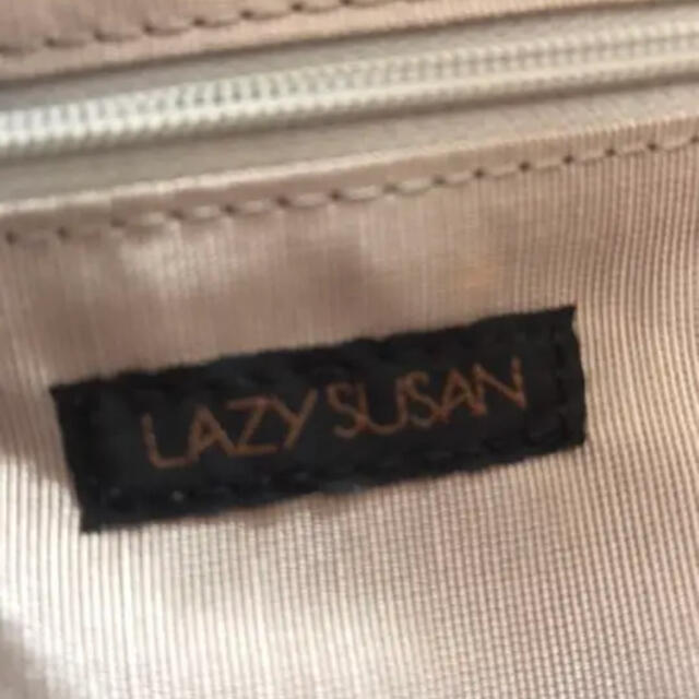 LAZY SUSAN(レイジースーザン)のLAZY SUSAN ホワイト　ミニボストンバッグ レディースのバッグ(ボストンバッグ)の商品写真