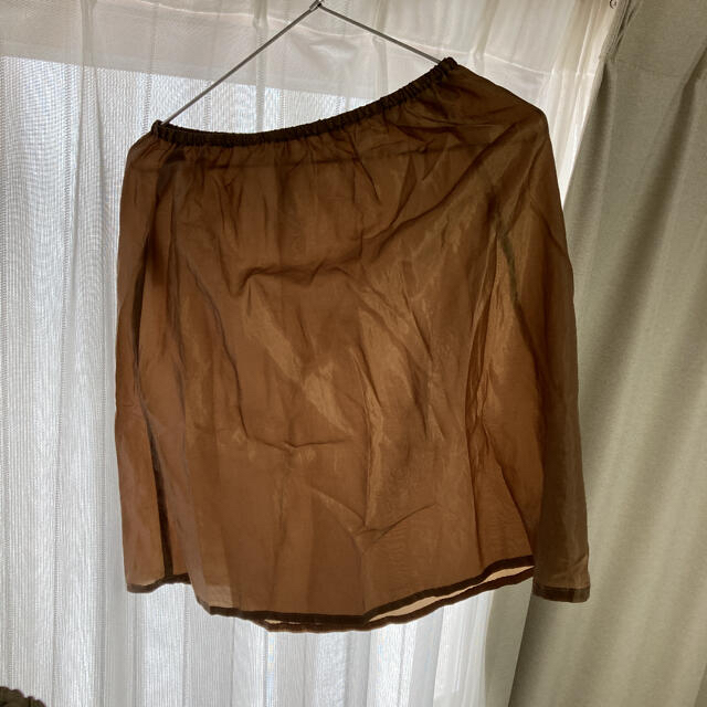 MUJI (無印良品)(ムジルシリョウヒン)の無印良品　MUJI ロングスカート　麻 レディースのスカート(ロングスカート)の商品写真