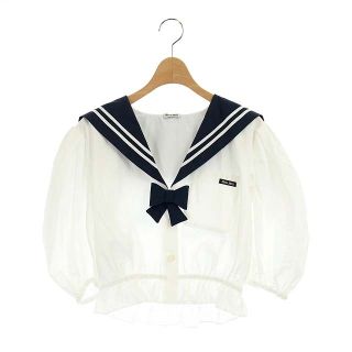 miumiu - ミュウミュウ miumiu ミュウミュウ 21SS ポプリン ブラウスの