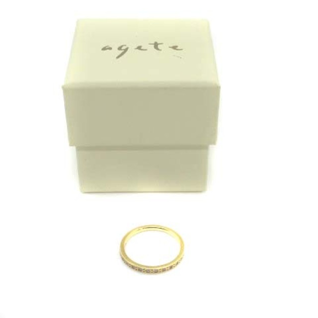 agete K18 9号 ゴールドの通販 by ベクトル ラクマ店｜アガットならラクマ - アガット agete 指輪 リング 新品豊富な