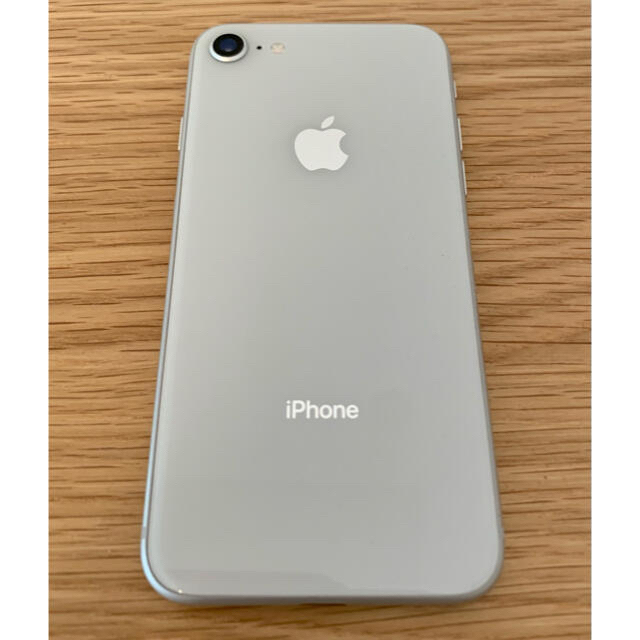 iPhone8 Silver 64GB  SIMロック解除済