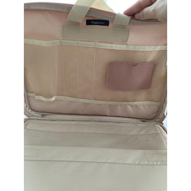 【Francfranc】キルティング PCケース ピンク レディースのバッグ(スーツケース/キャリーバッグ)の商品写真