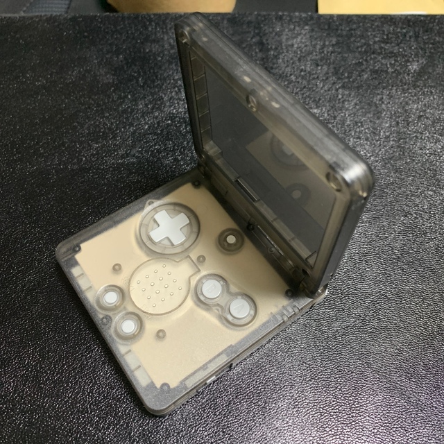 ゲームボーイアドバンス(ゲームボーイアドバンス)のゲームボーイアドバンスSP IPS V２　バックライト液晶　GBA SP エンタメ/ホビーのゲームソフト/ゲーム機本体(携帯用ゲーム機本体)の商品写真