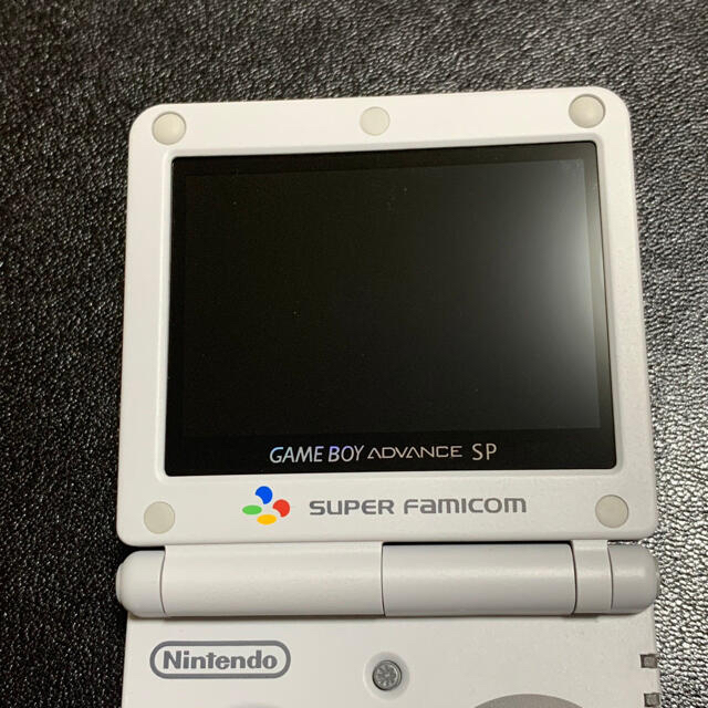 ゲームボーイアドバンス(ゲームボーイアドバンス)のゲームボーイアドバンスSP IPS V２　バックライト液晶　GBA SP エンタメ/ホビーのゲームソフト/ゲーム機本体(携帯用ゲーム機本体)の商品写真