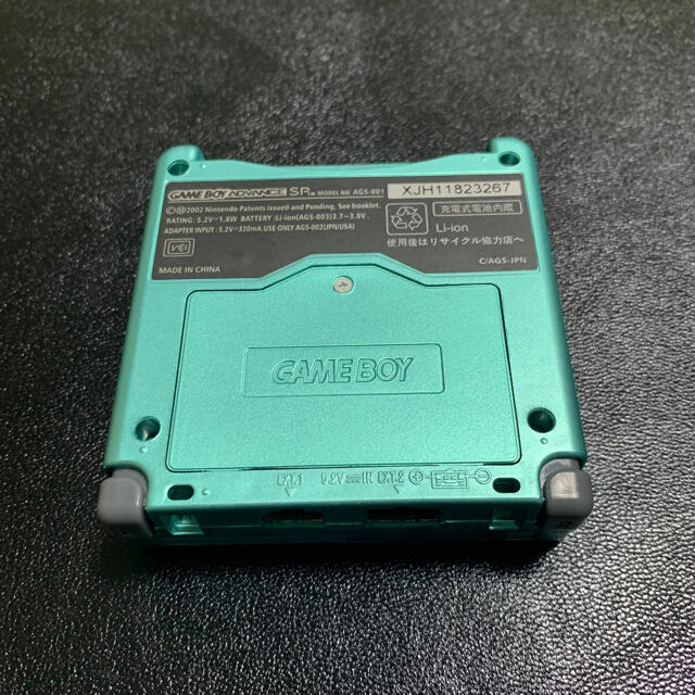 ゲームボーイアドバンス(ゲームボーイアドバンス)のゲームボーイアドバンスSP IPS V２　バックライト液晶　GBA SP エンタメ/ホビーのゲームソフト/ゲーム機本体(携帯用ゲーム機本体)の商品写真