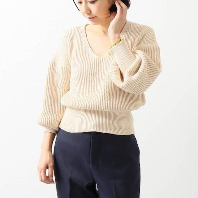 【美品】Deuxieme Classe PAN DEEP V KNIT