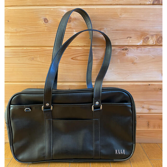 ELLE(エル)のELLEスクールバック黒色 レディースのバッグ(その他)の商品写真