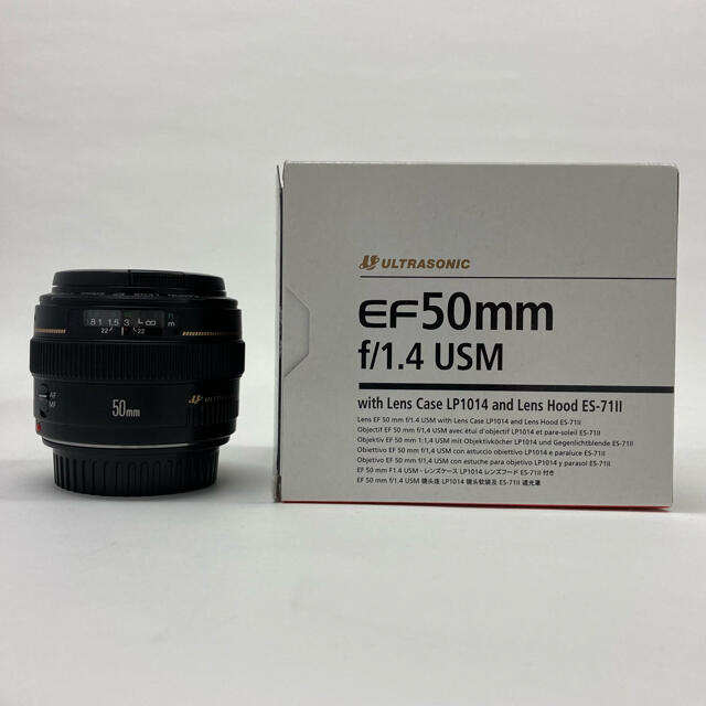 アルコールクリーニング済【美品】EF50mm F1.4 USM canon