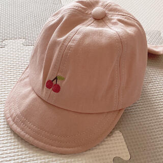 シマムラ(しまむら)のさくらんぼ 帽子 キャップ 50~52cm(帽子)