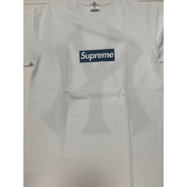 SUPREME 15AW New York Yankees Box Logo T 3