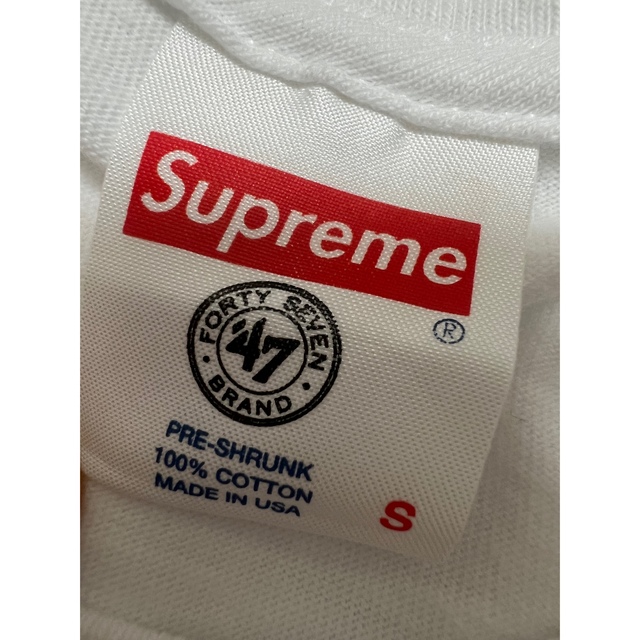 SUPREME 15AW New York Yankees Box Logo T 5