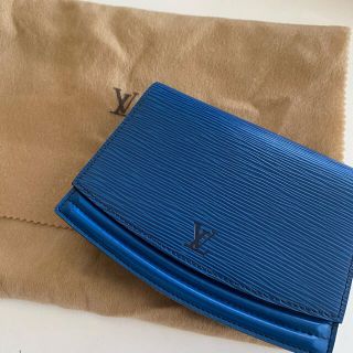 ルイヴィトン(LOUIS VUITTON)のルイヴィトン　ポシェット　サンチュール　ティルシット　エピ　ブルー(ボディバッグ/ウエストポーチ)