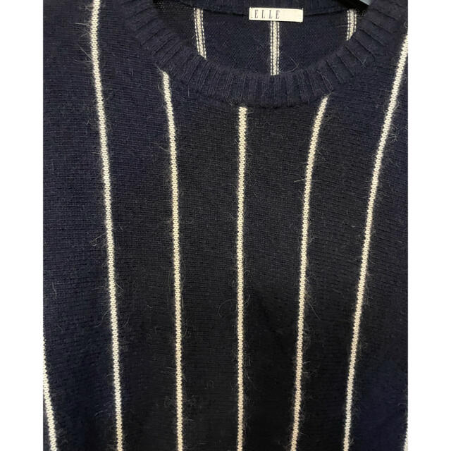 ELLE(エル)のレディース　アンゴラ混セーター　値下げ❗️ レディースのトップス(ニット/セーター)の商品写真