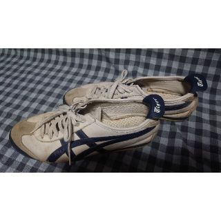 アシックス(asics)のオニツカタイガー 白青(スニーカー)