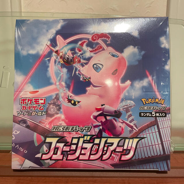 トレーディングカードフュージョンアーツ 未開封BOX シュリンク付き ポケモンカード