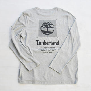 ティンバーランド(Timberland)のTIMBERLAND /  BACK TIMBERLAND LOGO Tシャツ(Tシャツ/カットソー(七分/長袖))