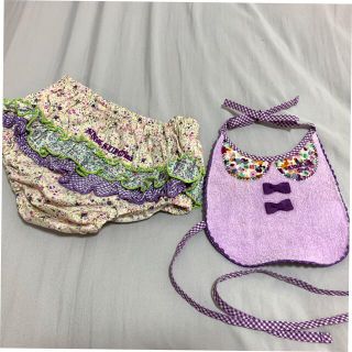 アナスイミニ(ANNA SUI mini)のANNA SUI mini   スタイ&カバーパンツ(ベビースタイ/よだれかけ)