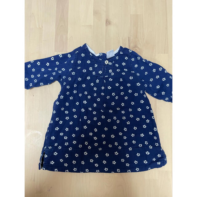 PETIT BATEAU(プチバトー)のベビーワンピース キッズ/ベビー/マタニティのベビー服(~85cm)(ワンピース)の商品写真