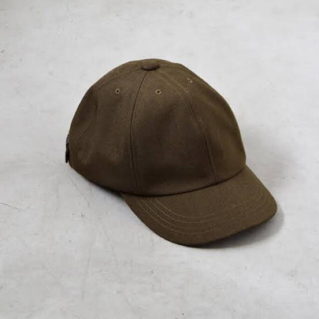 COMOLI(コモリ)のcomoli ウールサージキャップ メンズの帽子(キャップ)の商品写真