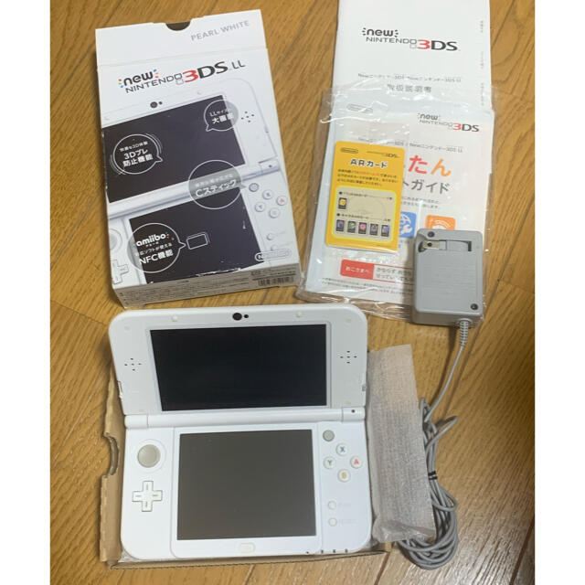 ゲームソフトゲーム機本体Nintendo 3DS NEW ニンテンドー 本体 LL パールホワイト