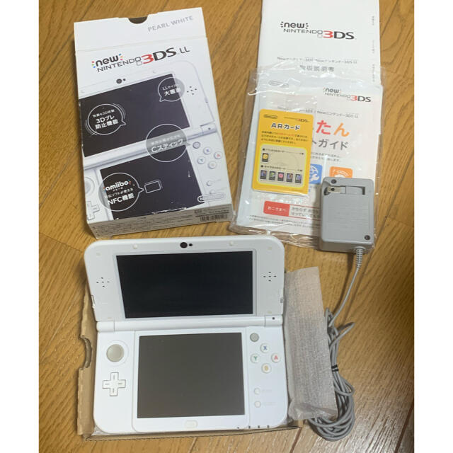 Nintendo 3DS NEW ニンテンドー 本体 LL パールホワイト