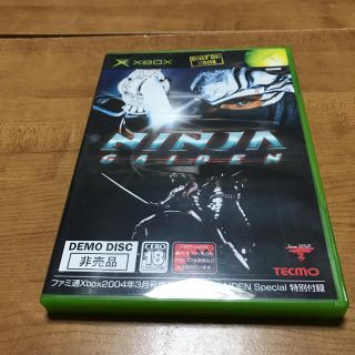 エックスボックス(Xbox)のXBOX  NINJA  GAIDEN -DEMO  DISC(家庭用ゲームソフト)