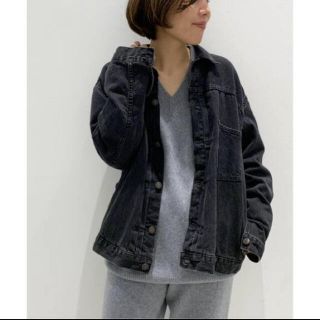 アパルトモンドゥーズィエムクラス(L'Appartement DEUXIEME CLASSE)のシュタンバウム　BLACK DENIM JACKET(Gジャン/デニムジャケット)