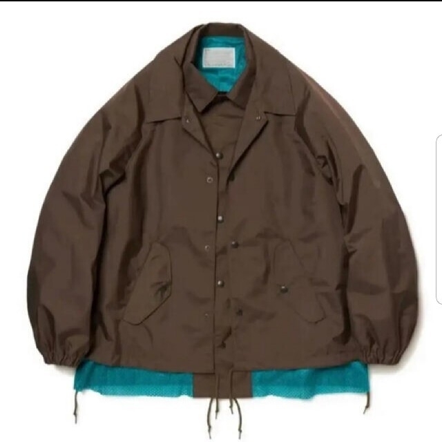 kolor 20ss レイヤードコーチジャケット ブラウン まとめ買い e-gaio