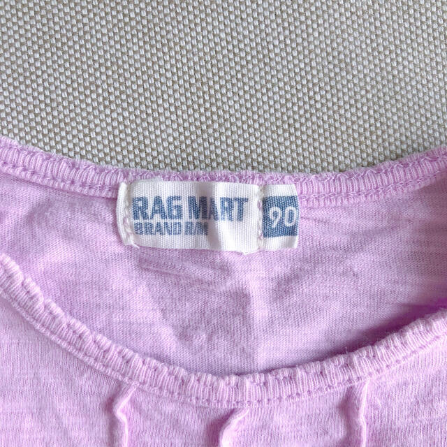 RAG MART(ラグマート)のTシャツ　90サイズ キッズ/ベビー/マタニティのキッズ服女の子用(90cm~)(Tシャツ/カットソー)の商品写真