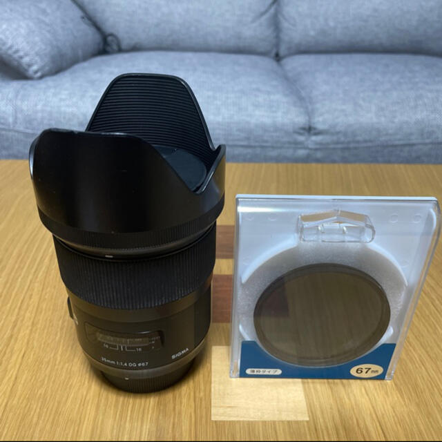 SIGMA Art 35mm f1.4 DG Nikon Fマウント+フィルター 格安 51.0%OFF