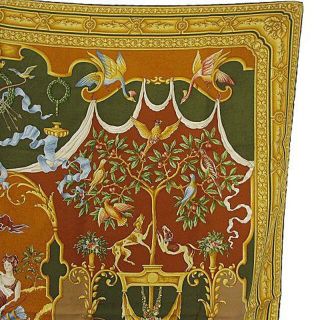 Gucci - グッチ ダイアナ ヴィンテージ 大判 スカーフ ストール シルク
