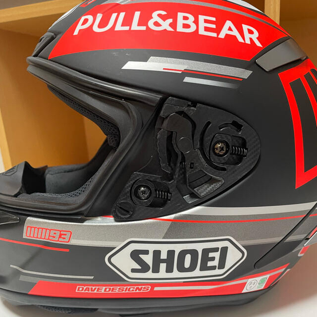 翔泳社(ショウエイシャ)のSHOEI X-14 ショウエイ エックスフォーティーン 限定 マルク・マルケス 自動車/バイクのバイク(ヘルメット/シールド)の商品写真