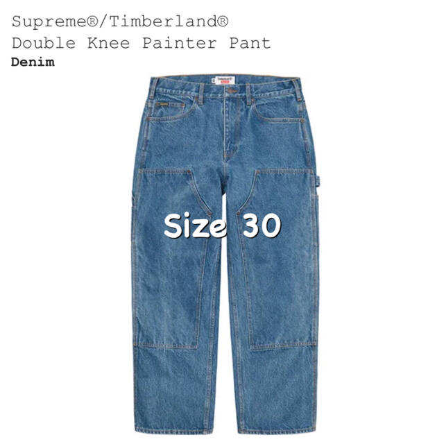 Supreme(シュプリーム)のSup Timberland Double Knee Painter Pant メンズのパンツ(デニム/ジーンズ)の商品写真