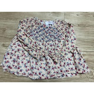 ザラキッズ(ZARA KIDS)のzara 花柄チュニック(ワンピース)