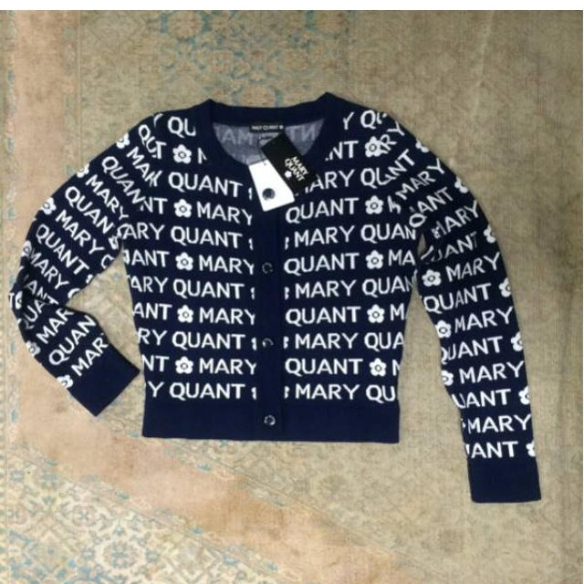 MARY QUANT(マリークワント)のSale❣️【新品タグ付】マリークワント💕ニット ジャケット カーディガン レディースのジャケット/アウター(ノーカラージャケット)の商品写真