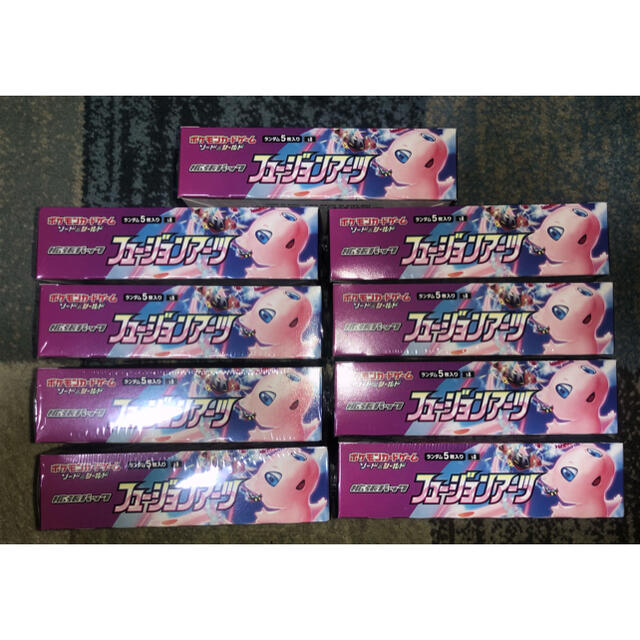 フュージョンアーツ 未開封 9box シュリンク付 フュージョンアーツ 未開封 9box シュリンク付
