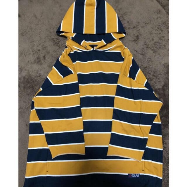 SILAS(サイラス)の【極美品・L】 サイラス パーカー SILAS HS BORDER HOODIE メンズのトップス(パーカー)の商品写真