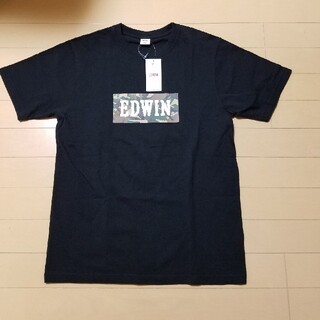 エドウィン(EDWIN)のEDWIN　メンズ　Sサイズ　ブラック(Tシャツ(半袖/袖なし))