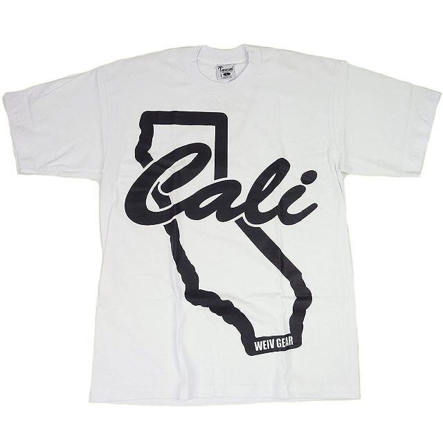 LA ストリートプリント BIG CALI プリント 半袖 Tシャツ XXXL