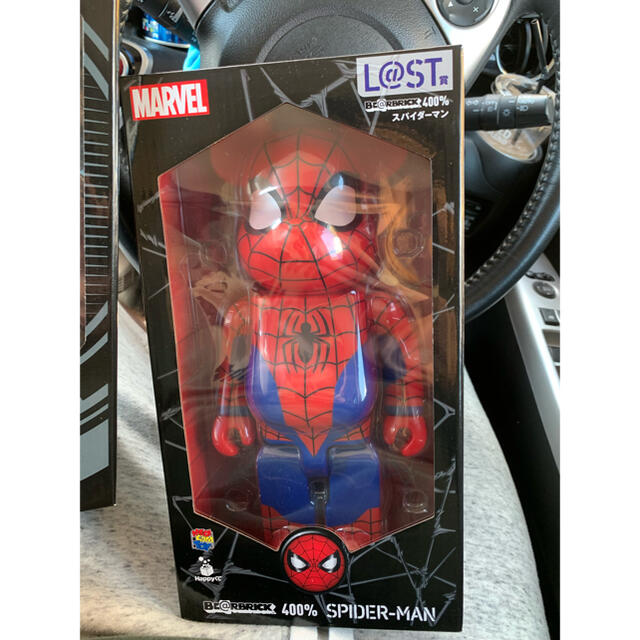 フィギュアMARVELくじ ベアブリック ラスト賞 スパイダーマン