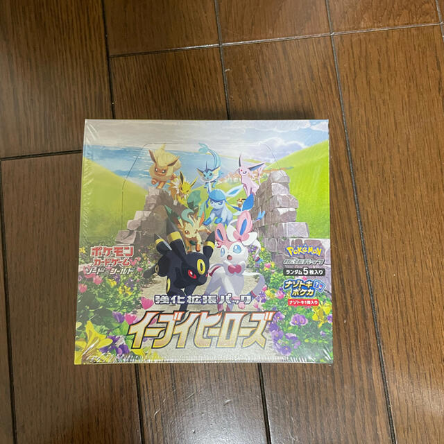 ポケモンカード イーブイヒーローズ 1BOX シュリンク付き