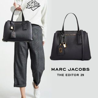 マークジェイコブス(MARC JACOBS)の未使用 マークジェイコブス エディター29 ブラック(ショルダーバッグ)