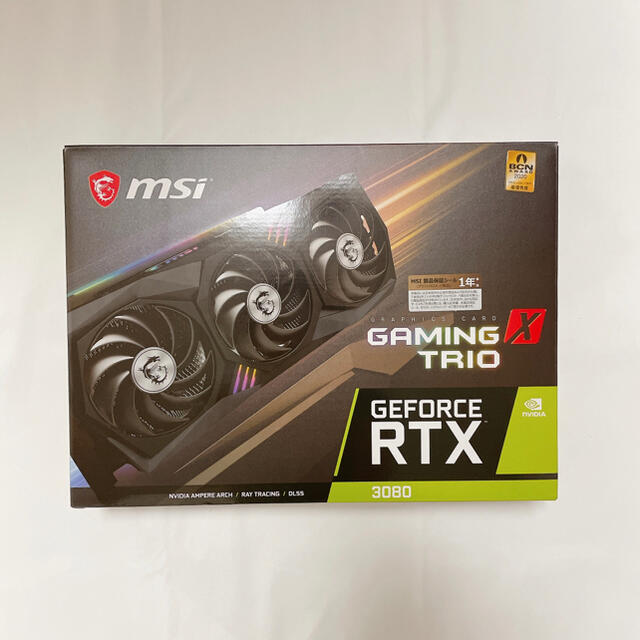 スマホ/家電/カメラ非LHR RTX3080 MSI  GAMING X TRIO